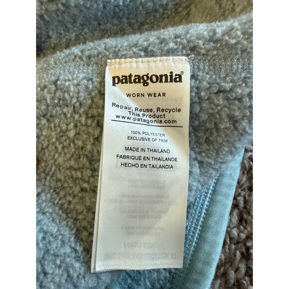Patagonia Better Sweater Jacket Womens Blue 1/4 Zip Fleece 25617 Size XS - Picture 6 of 8